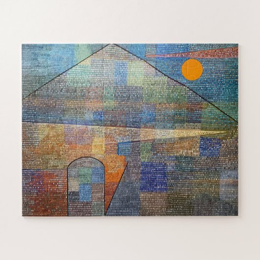 Ad Parnassum van Paul Klee, Abstracte kunst Legpuzzel (Horizontaal)