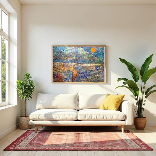 Ad Parnassum van Paul Klee, Abstracte kunst Poster