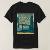 Ad Reinhardt AI Green Sign City Day Abstract Art G T-shirt (Design voorkant)