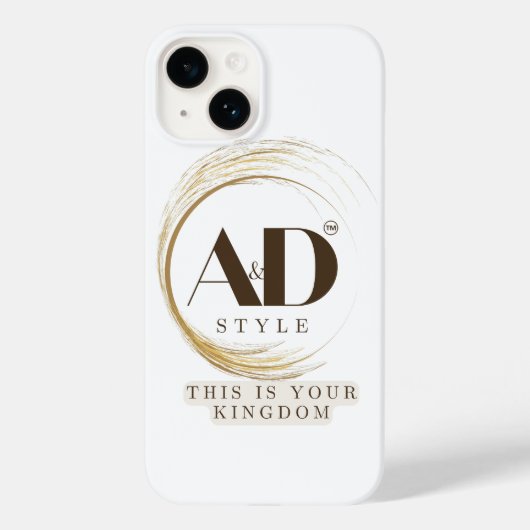 "AD-stijl – Dit is jouw koninkrijk" Premium ontwer Case-Mate iPhone Case (Achterkant)