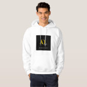 AD-stijl - Wees elegant bij ons | Mode Hoodie (Voorkant volledig)