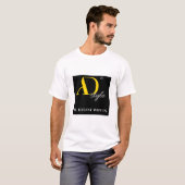 AD Stijl – Wees Elegant Met Ons | Mode Statement T-shirt (Voorkant volledig)