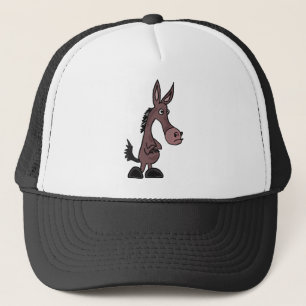 AD- Stubborn Mule of Donky Cartoon Trucker Pet