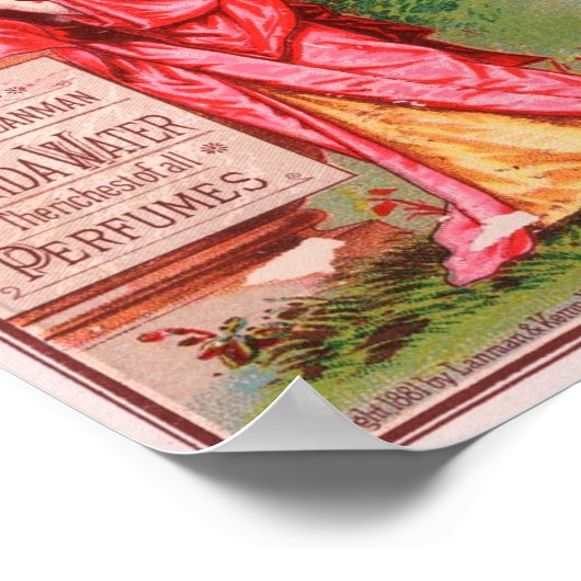  ad voor Florida Water Poster (Hoek)