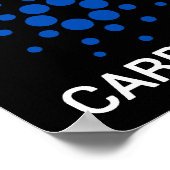 ADA Cardano Crypto Coin Poster (Hoek)