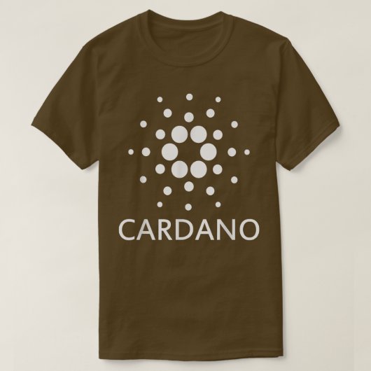ADA Cardano Cryptocurrency Crypto T-shirt (Design voorkant)