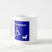 ADA-conform Koffiemok (Voorkant links)