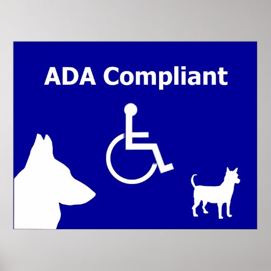 ADA-conform Poster (Voorkant)