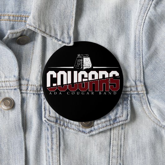 Ada Cougar Band Button (In situ)