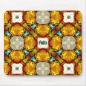ADA ~ Golden Pareltjes Pattern ~ Gepersonaliseerd Muismat (Voorkant)