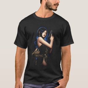 Ada Horror Wong Art 19 Basic Donkere T-Shirt