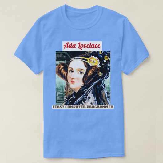 Ada Lovelace 1 T-shirt (Design voorkant)