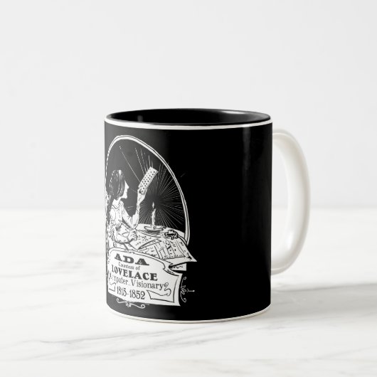 Ada Lovelace Bicentennary Mok (Voorkant rechts)