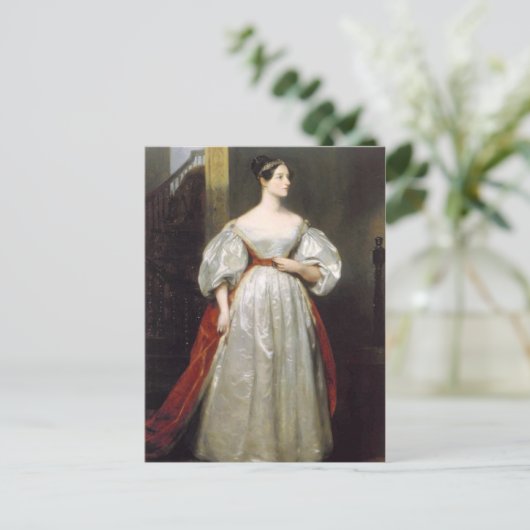 Ada Lovelace Briefkaart (Staand voorkant)