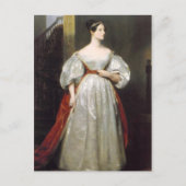 Ada Lovelace Briefkaart (Voorkant)