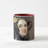 Ada Lovelace Computerprogrammeur koffiemok Mok (Midden)
