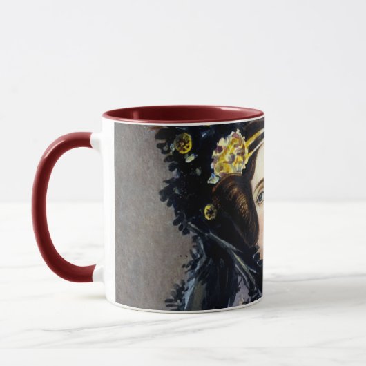 Ada Lovelace Computerprogrammeur koffiemok Mok (Links)