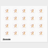 Ada Lovelace Dawn Gradient Code Like Ada Ronde Sticker (Vel)