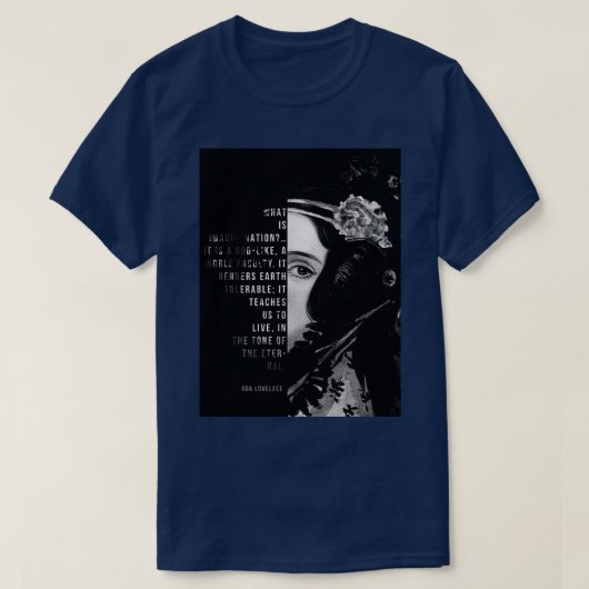 Ada Lovelace Imagination  T-shirt (Design voorkant)