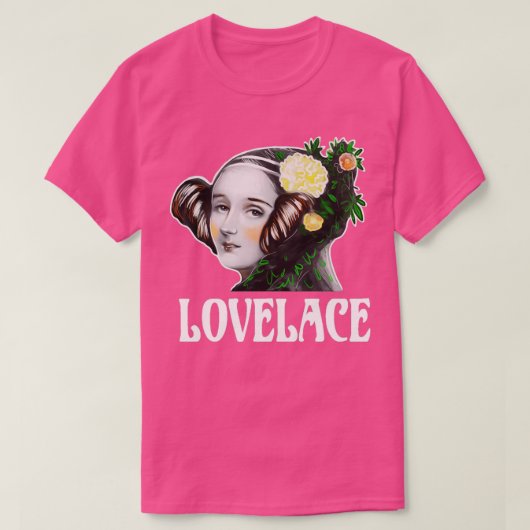 Ada Lovelace Mathematician T-shirt (Design voorkant)
