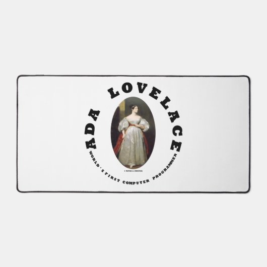 Ada Lovelace World's First Computer Programmer Bureaumat (Voorkant)