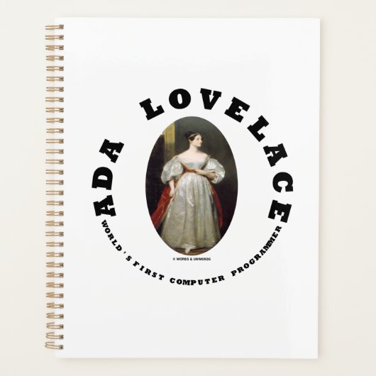 Ada Lovelace World's First Computer Programmer Planner (Voorkant)