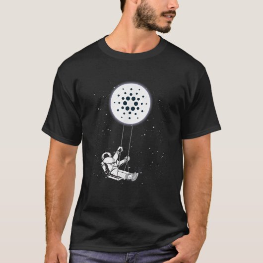 Ada-muntteken symbolische cardano-crypto-valuta ho t-shirt (Voorkant)