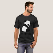 Ada Panda Sitting Beer T-shirt (Voorkant volledig)