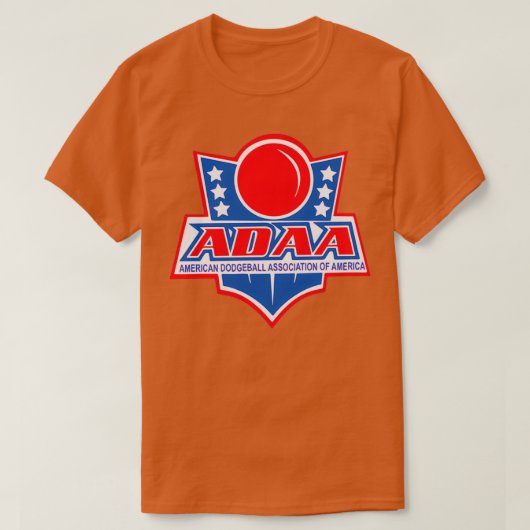 ADAA Dodgeball T-shirt (Design voorkant)