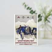 ADAC  Automobile Advertisement 1925 Briefkaart (Staand voorkant)