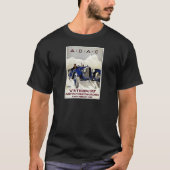 ADAC Automobile Advertisement 1925 T-shirt (Voorkant)