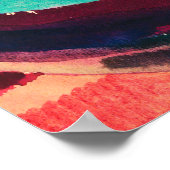 Adagio, Abstracte Kunst Poster (Hoek)