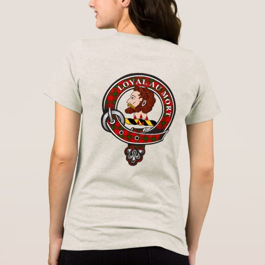 Adair Clan Badge Dames T-Shirt (Achterkant)
