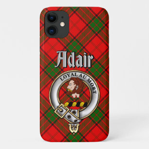 Adair Clan Badge & Tartan Hoesje