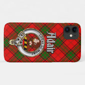 Adair Clan Badge & Tartan Hoesje (Achterkant (horizontaal))