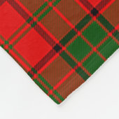 Adair Clan Badge Tartan Pset Fleece Deken (Hoek)