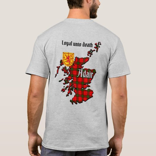 Adair Clan T-shirt (Achterkant)
