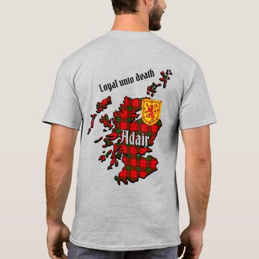 Adair Clan T-shirt (Achterkant)
