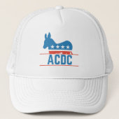 Adair County Democraat Club Baseball Hat Trucker Pet (Voorkant)