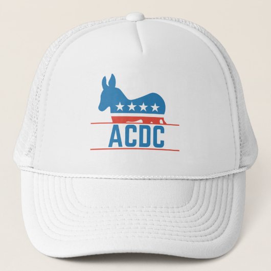 Adair County Democraat Club Baseball Hat Trucker Pet (Voorkant)