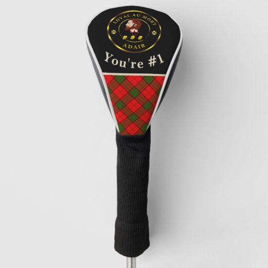 Adair Golf Head Hoesje Golfheadcover (Voorkant)