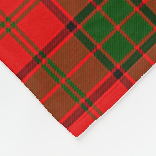 Adair Plaid Fleece Deken (Hoek)