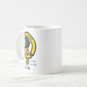 ADAIR Scottish Clan Crest Coffee Mok (Voorkant links)