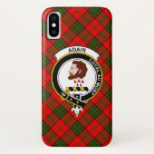 Adair Scottish Clan Tartan Phone Case (Achterkant)
