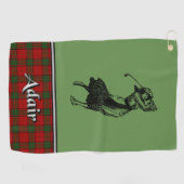 Adair Tartan Golf Handdoek Her's (Horizontaal)
