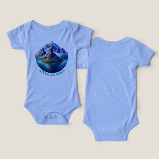 Adak Alaska (Ontwerp Voorkant & Achterkant)