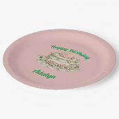 ADALYN ~  BIRTHDAY CAKE ~ PAPIEREN BORDJE (Gekanteld)