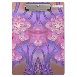 ADALYN ~ PASTEL 3D! Roze, Mauve GLOSSY klembord
