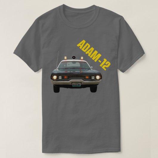 Adam 12 Patrol 60s70s Cop Show TShirt (Design voorkant)