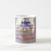 Adam Acrostic Koffiemok (Center)